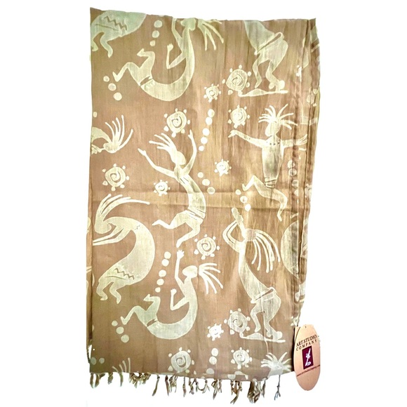 Art Studio Company Scarf Shawl Mesa Verde NWT - Picture 2 of 4